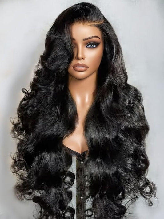 28” Body wave 13x4 lace 180% Density