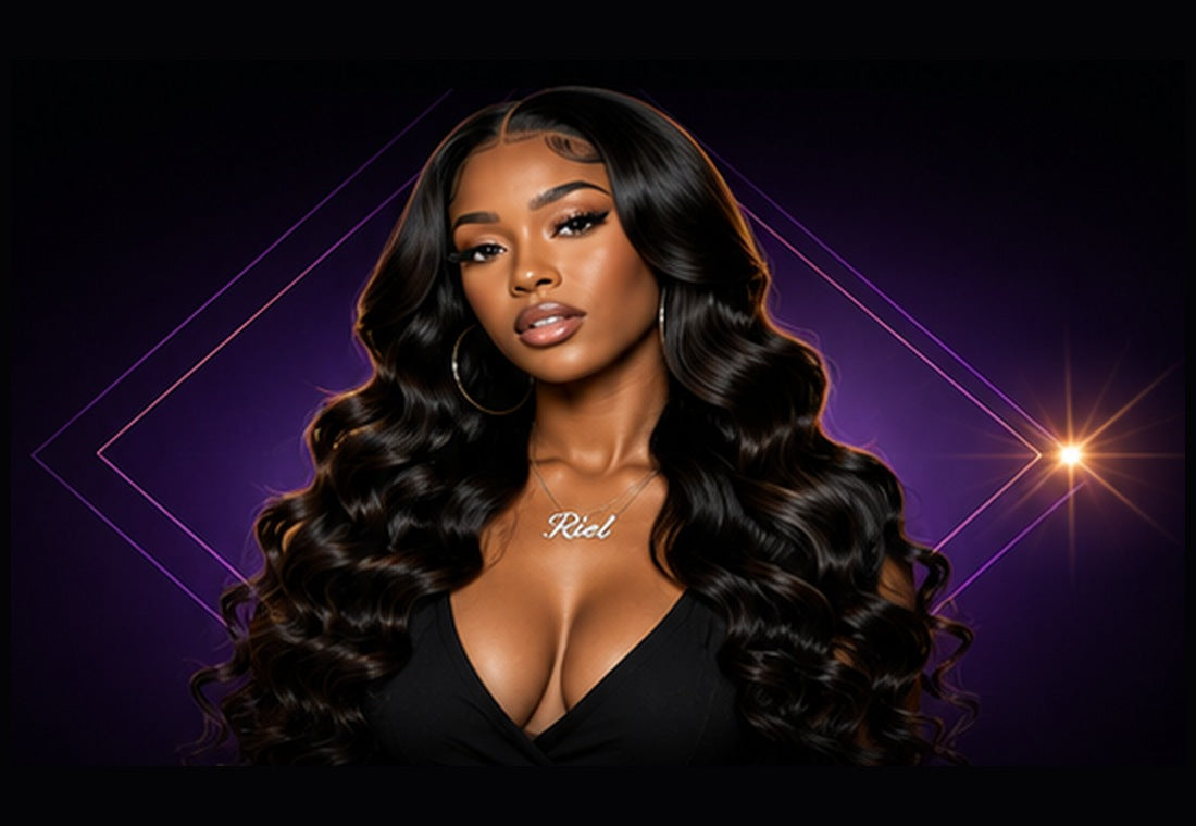 Luxury body wave hairstyle