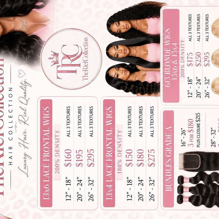 TheRielCollection hair inventory